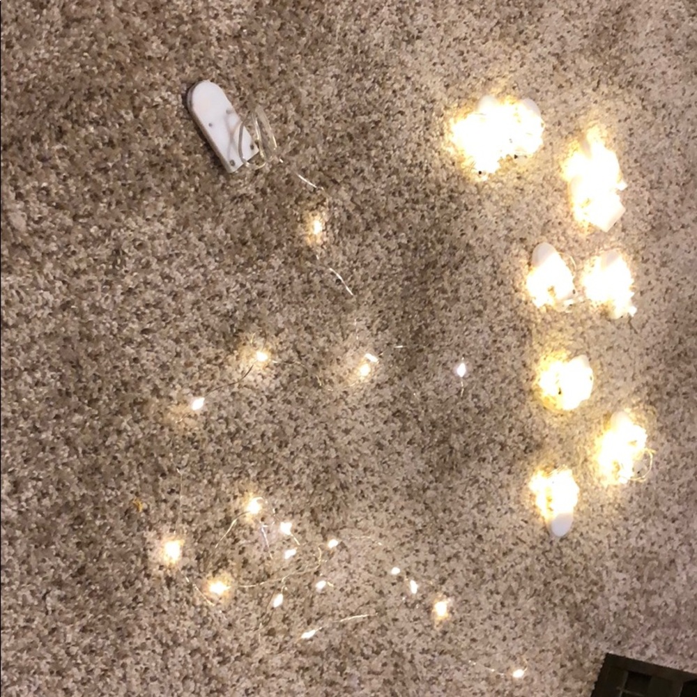 10 Sets of fairy lights.